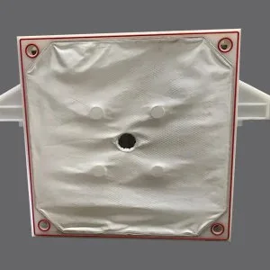 Filter press plates for industrial filtration