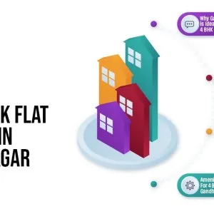 4 bhk flats for sale in gandhinagar