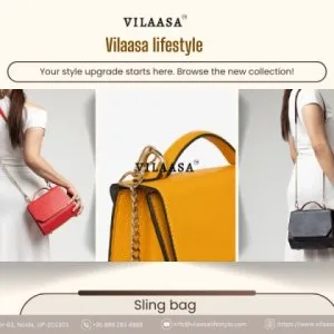 Premium women sling bags handcrafted leather collection by vil