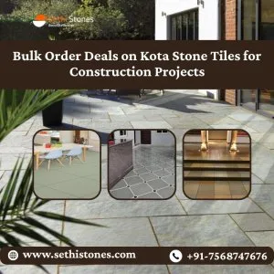 Bulk order deals on kota stone tiles for construction projects