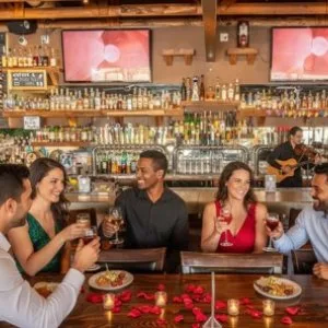 Find best live music bars near me in palm desert for valentines