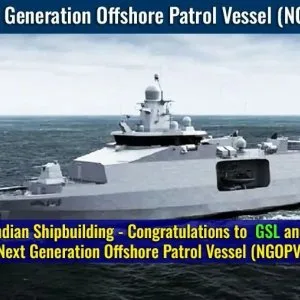 Next generation offshore patrol vessels ngopvs india