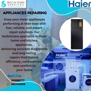 Haier appliances repairing service dubai