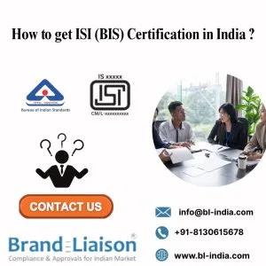 How to get isi bis certification in india brand liaison
