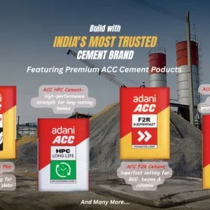 Best cement products for roof slab rcc foundation work