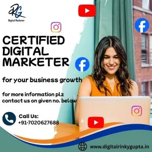 Digital rinky gupta certified digital marketer in mumbai