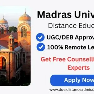 Apply now madras university distance education 2026 admission