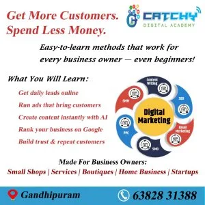 Digital marketing course gandhipuram coimbatore