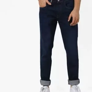 Slim fit washed jeans