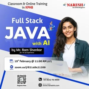 Full stack java developer