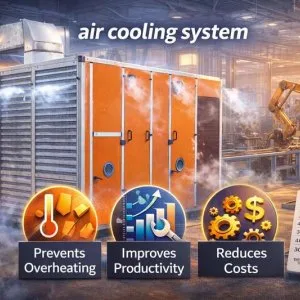 Toprated industrial aircooling systems manufacturer in india