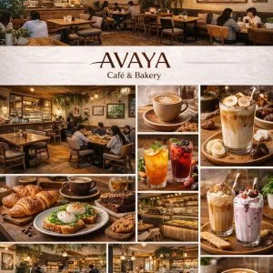 Avaya cafe bakery coffee comfort conversations await