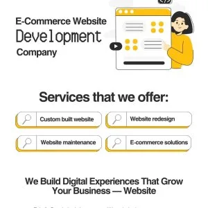 Top ecommerce website development company custom online store