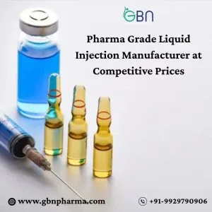 Pharma grade liquid injection manufacturer at competitive prices
