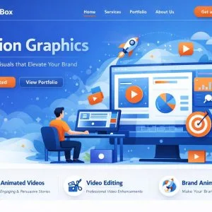 Professional motion graphics video editing services elevate