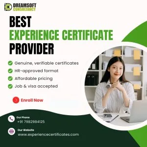 Experience certificates provider in hyderabad