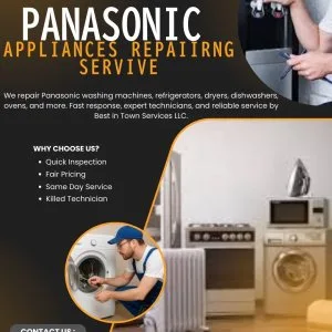 Panasonic appliances repairing service dubai