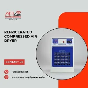 Refrigerated compressed air dryer air care equipments