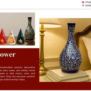 Ceramic decorative items
