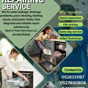 Dishwasher repairing service dubai