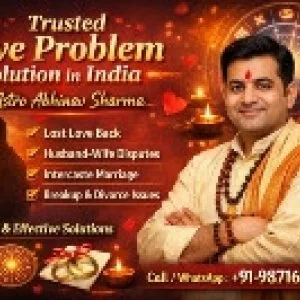 Trusted astrologer for love problem solution in india