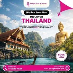 Discover thailand travel agents in chennai
