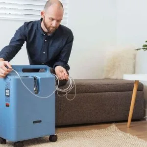 My health mart oxygen concentrator on rent in delhi
