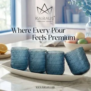 Pour your next drink in premium drinkware by kairaus