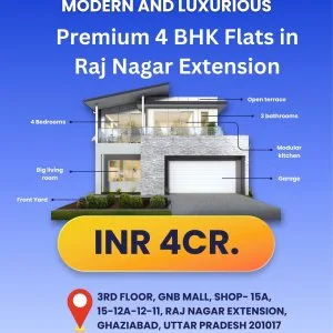 Buy premium 4 bhk flats in raj nagar extension at best price