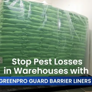 Barrier liner for safe food grain storage protection