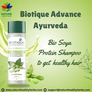 Biotique advance ayurveda bio soya protein shampoo to get health