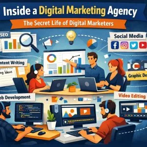 Inside a digital marketing agency the creative world behind on