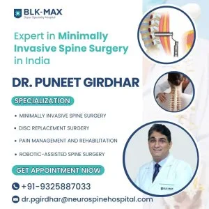 Dr puneet girdhar spine surgeon blkmax delhi