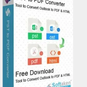 Easy pst email conversion to pdf format with softaken