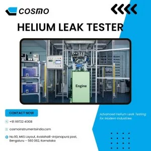 Helium hydrogen leak tester equipments highprecision