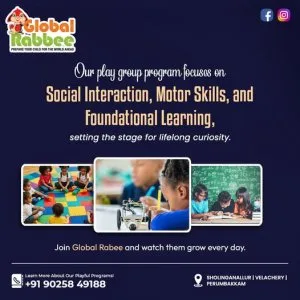 Top pre schools in chennai global rabbee