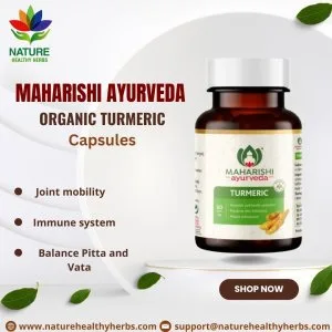 Maharishi ayurveda organic turmeric capsules