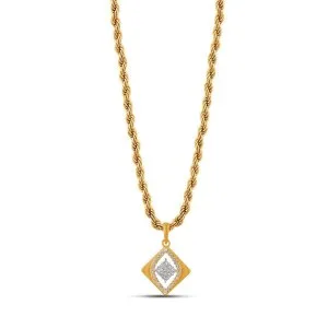 Lightweight natural diamond pendant set under 40000 india