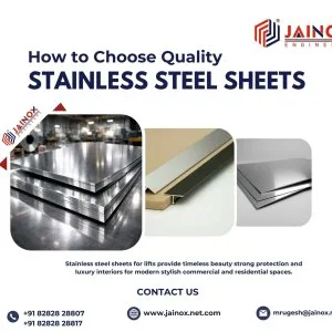 Top quality stainless steel sheets supplier in india jainox en