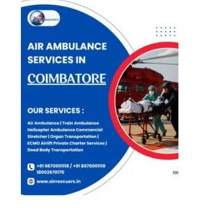 Fast trusted air ambulance services in coimbatore