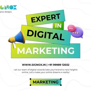 Right digital marketing agency in ahmedabad signox design
