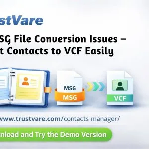 Fix msg file conversion issues export contacts to vcf easily