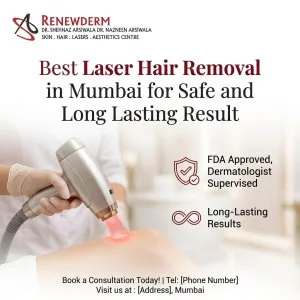Best laser hair removal in mumbai for safe and long lasting