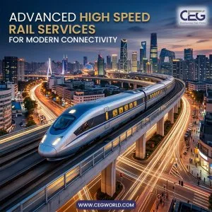 Advanced high speed rail services for modern connectivity