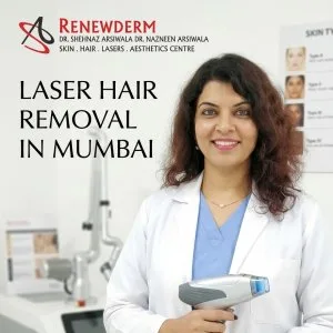 Tired of waxing switch to laser hair removal in mumbai and neve