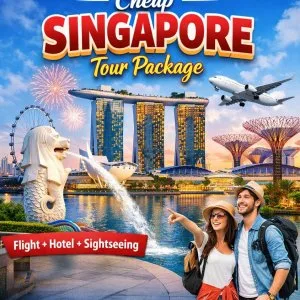 Lowest price cheap singapore tour package call 91 9090484850