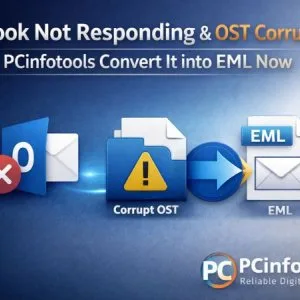 Outlook not responding ost corrupted pcinfotools convert it i