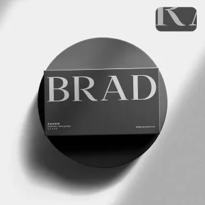 Matte visiting cards