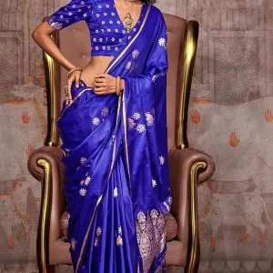 Buy pre stitched saree effortless glam look
