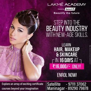 Beautician makeup course in satellite ahmedabad